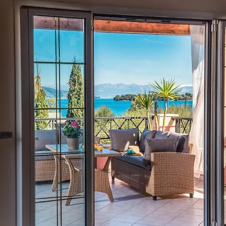 Yanna's Sea View House Close To Corfu Town Alykes Potamou