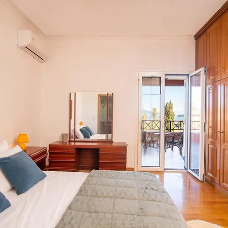 Apartamento Yanna's Sea View House Close To Corfu Town Alykes Potamou