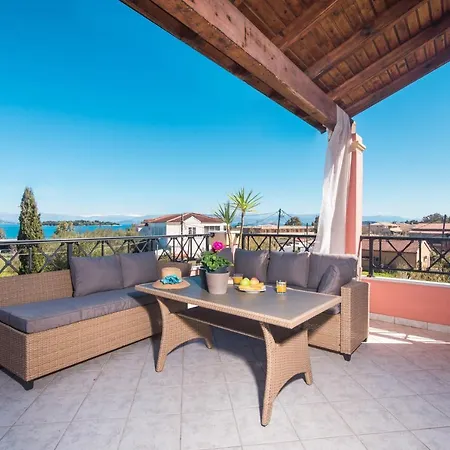 Yanna's Sea View House Close To Corfu Town Alykes Potamou