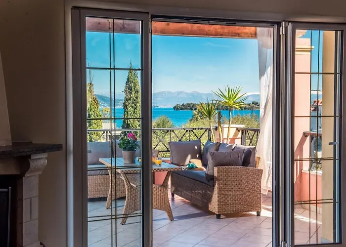 Yanna's Sea View House Close To Corfu Town Alykes Potamou