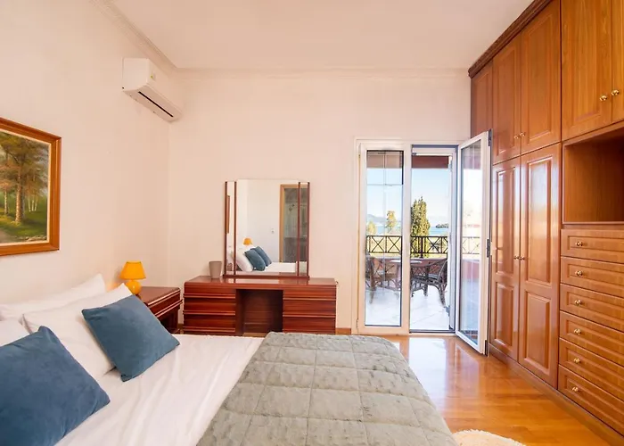 Appartement Yanna's Sea View House Close To Corfu Town Alykes Potamou
