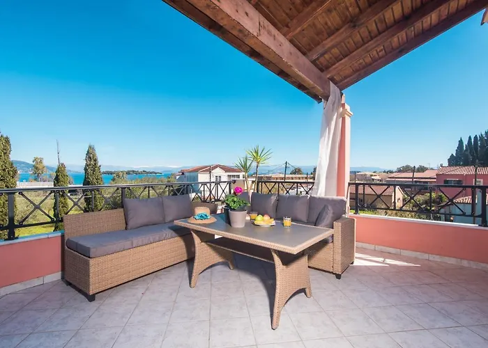 Yanna's Sea View House Close To Corfu Town Alykes Potamou